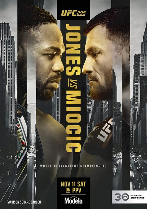 Jon Jones vs. Stipe Miocic, UFC 295 .
